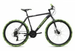 VTT Semi-rigide 26'' Crusher Noir-vert TC 51 Cm KS Cycling