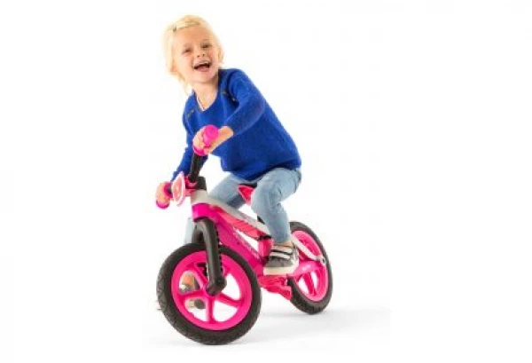 Draisienne Bmxie Rose 12 Pouces Avec Frein Au Pied Chillafish