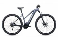 VTT Électrique Semi-Rigide Cube Reaction Hybrid Performance 500 Trapeze Shimano Alivio 9V 500 Wh 29'' Gris Metallic 2022