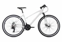 VTT Femme Semi-rigide KS Cycling Larrikin 26'' Shimano Tourney 7V Blanc