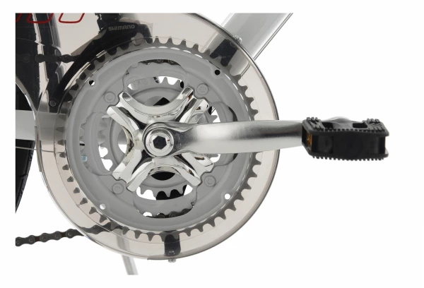 VTC Femme KS Cycling Vegas 28'' Shimano Tourney 7V Blanc – Image 3